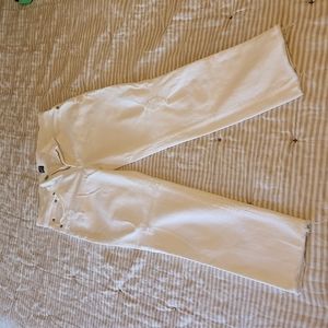 White gap best girlfriend pants